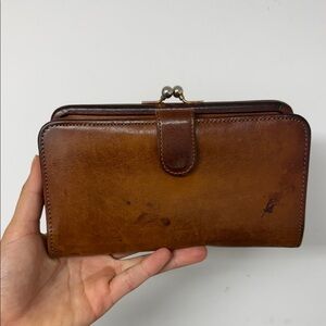 Coach VTG Brown Leather Wallet
